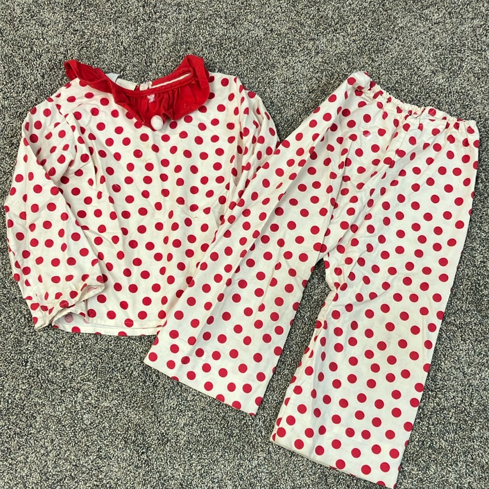 1960s Vintage Clown Costume size 4-5